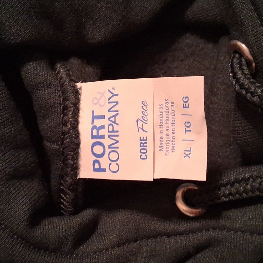 R+L Carriers Size XL, Dark Green Sweatshirt With Hoodie. New - Picture 8 of 9
